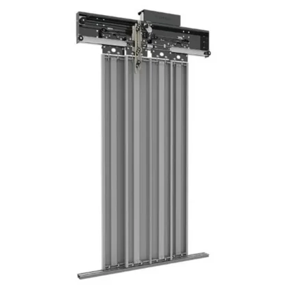 HÜRAS fülkeajtó - porszórt / automata aknaajtóhoz