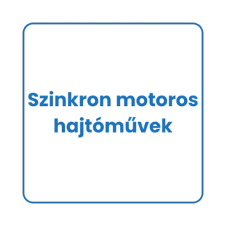 Szinkron motoros hajtóművek