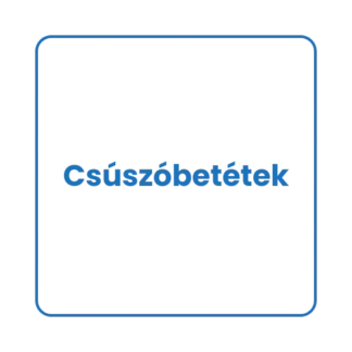Csúszóbetétek